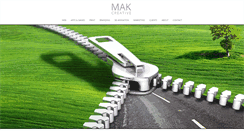 Desktop Screenshot of makcreative.com
